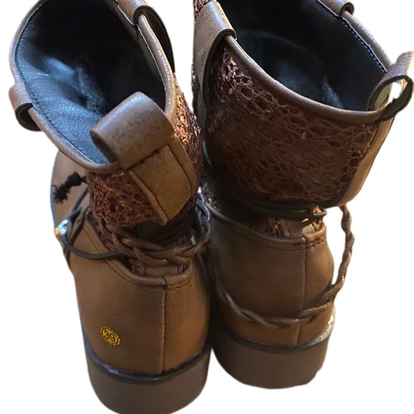 Brown slouch boots - Picture 5 of 5